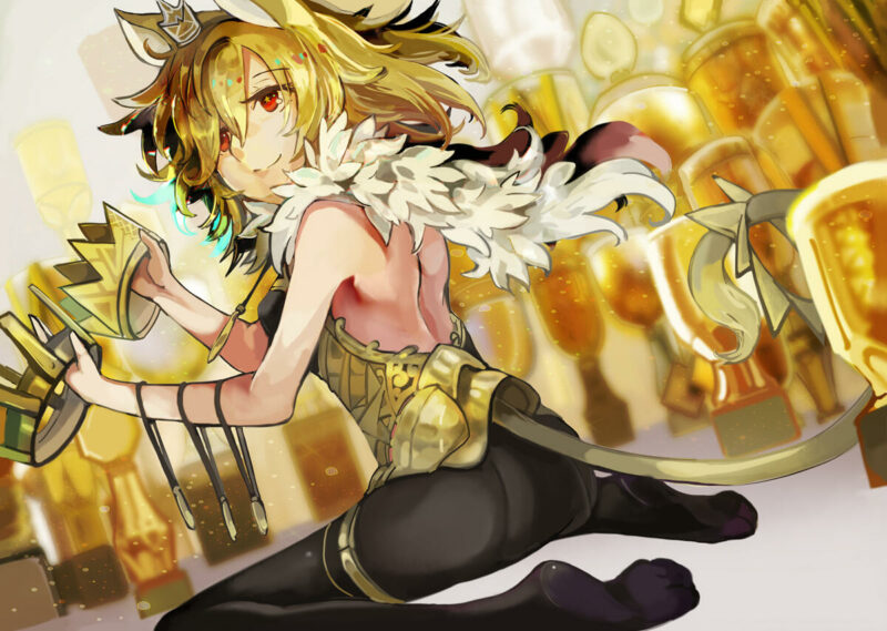Konachan.com%20-%20283142%20animal_ears%20blonde_hair%20crown%20original%20pantyhose%20red_eyes%20ryuuri_susuki%20tail